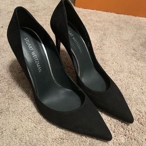 NEVER WORN Black Stuart Weitzman pumps